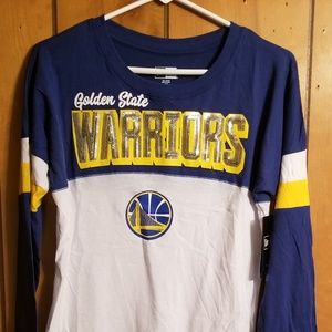 New era Golden State Warriors long sleeve shirt